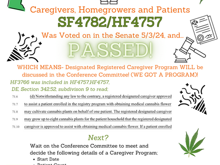 SF4782 Passes the Senate- Saint Paul, MN