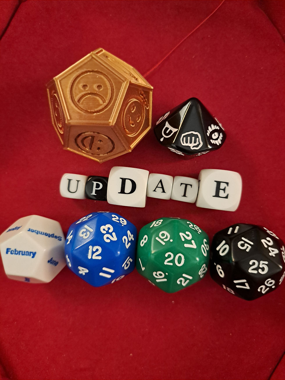 Funny thing, I currently cannot make a fist but this is the only dice with a hand on it. :(