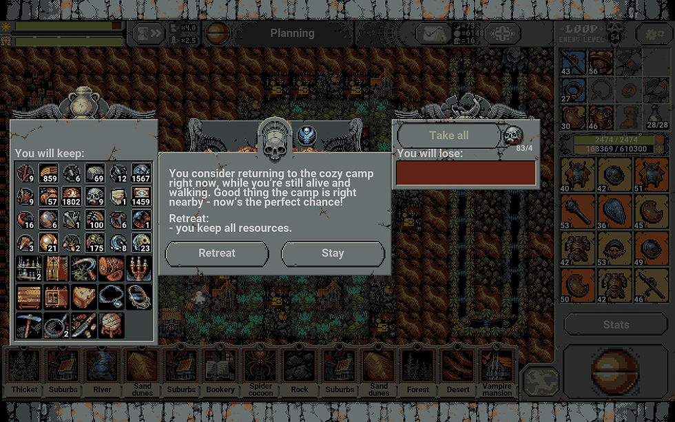 LOOT, thousands of LOOT! MORE, MORE!