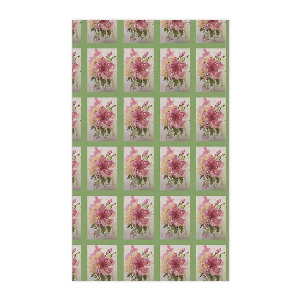 Thumbnail: Tickled Pink Cotton Kitchen Towel