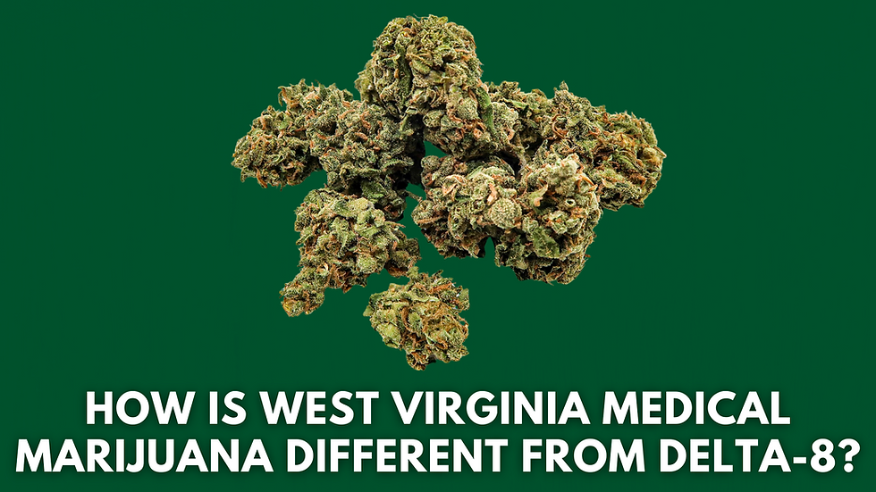 How Is West Virginia Medical Marijuana Different From Delta-8?