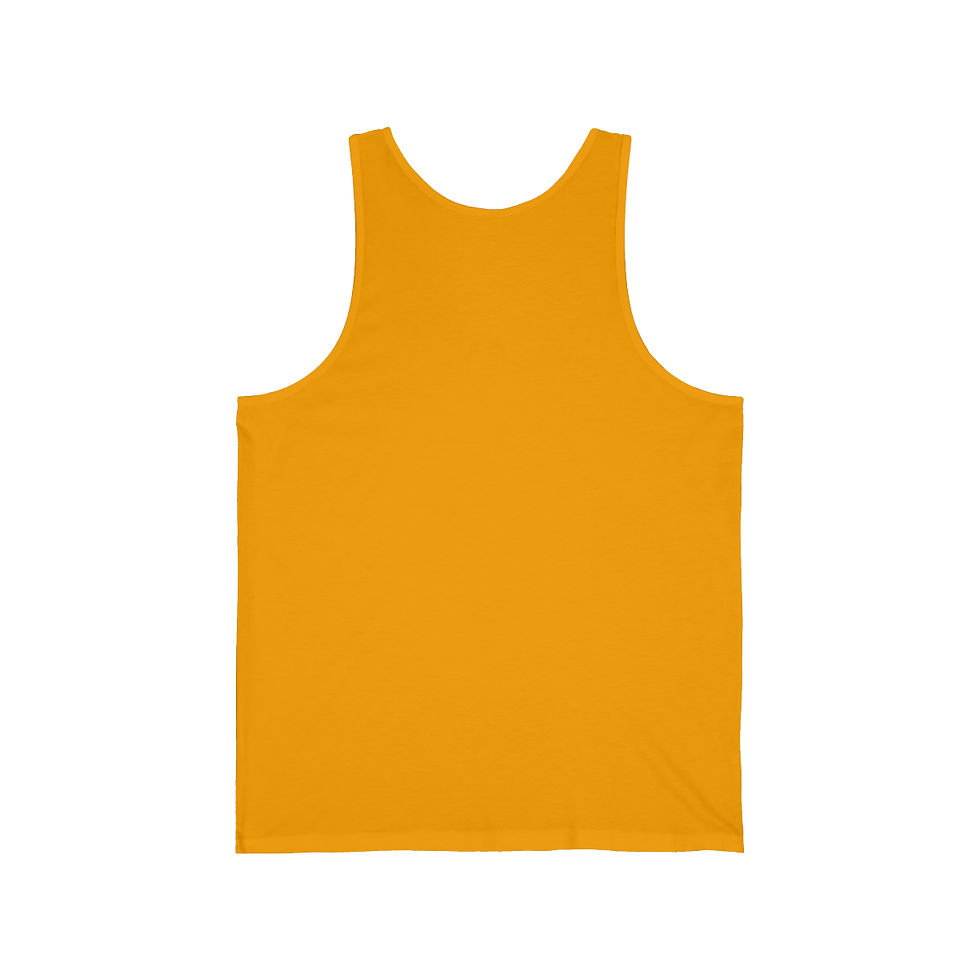 Thumbnail: I Work For God - Unisex Jersey Tank - White Writing