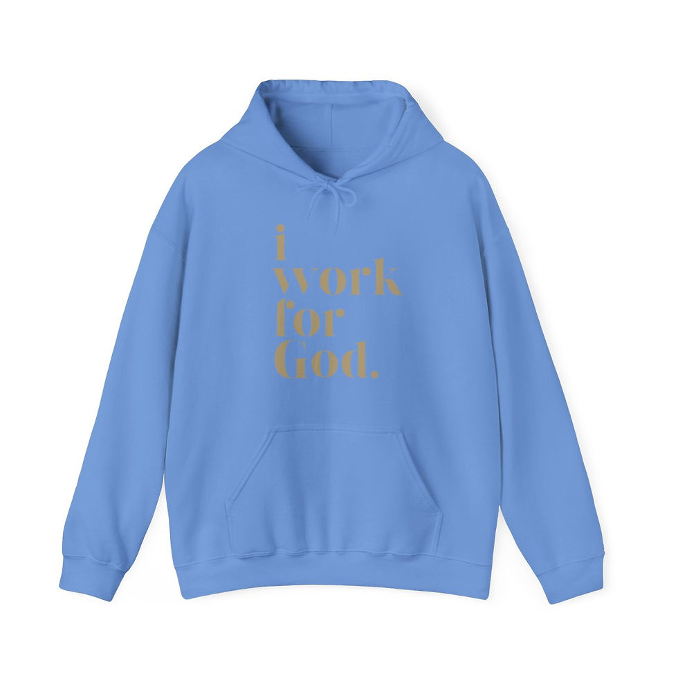 Thumbnail: Unisex Heavy Blend™ Hooded Sweatshirt - Old Gold Writing