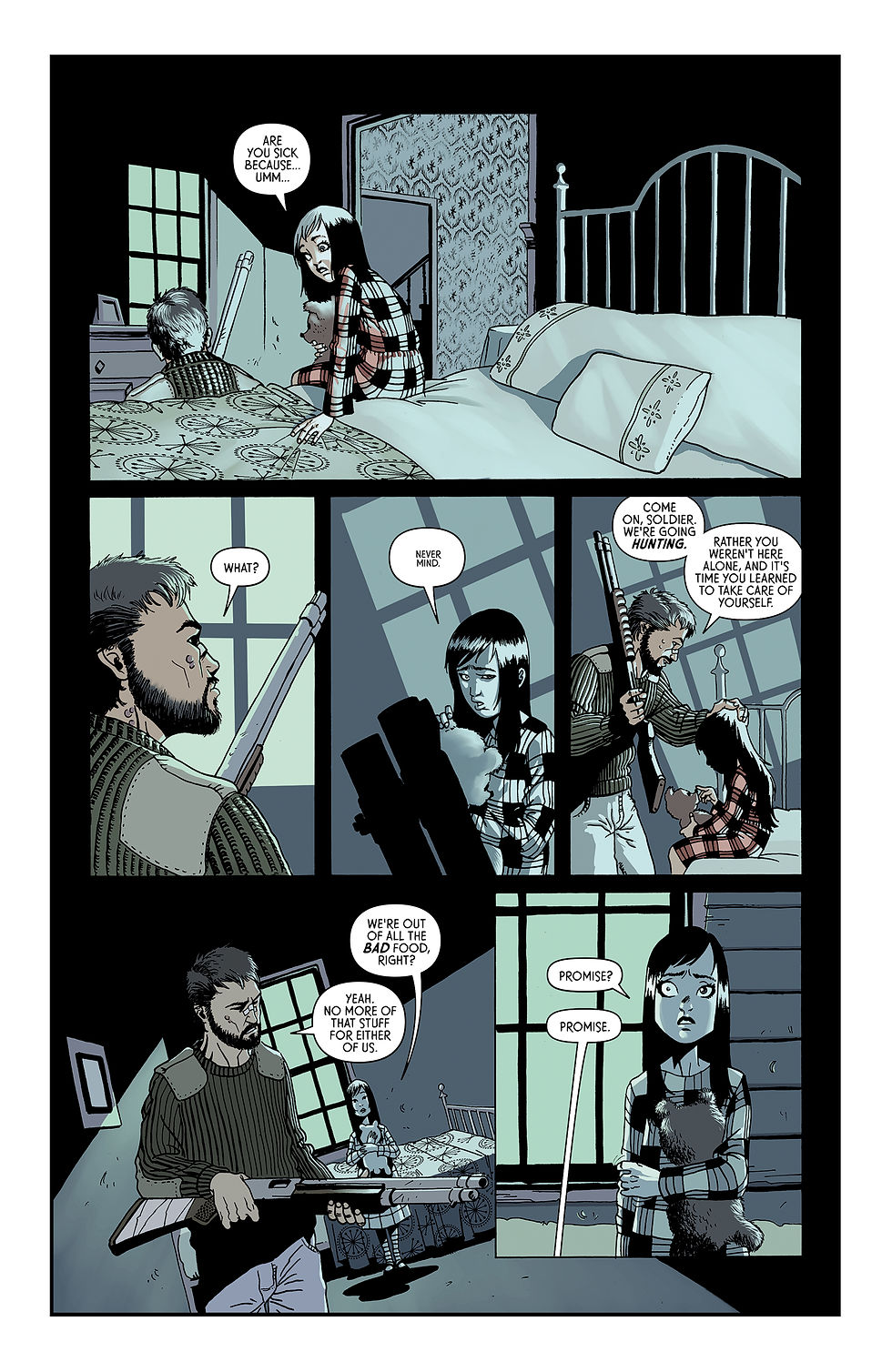 Thumbnail: Trespasser #3 (of 4) 3rd Printing
