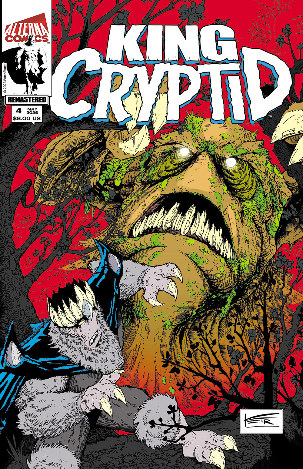 (PRE-ORDER) King Cryptid #4 REMASTERED