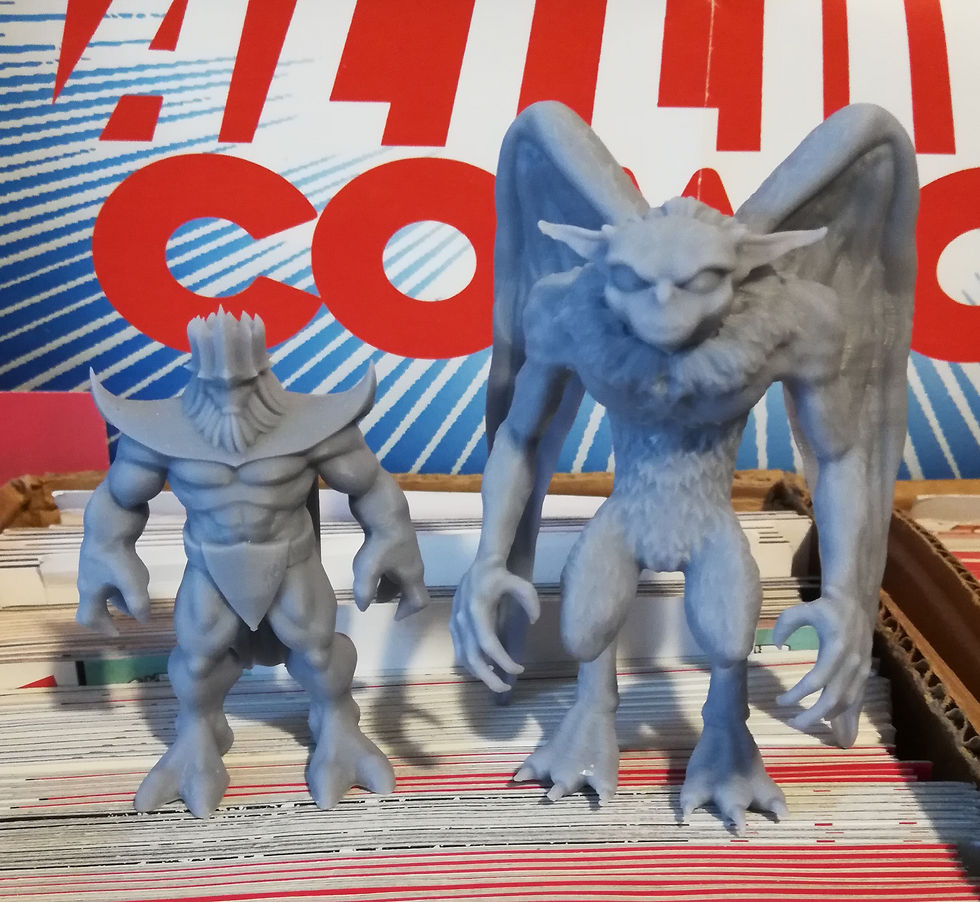 Thumbnail: FIGURE: BeheMoth 4" Resin Figure