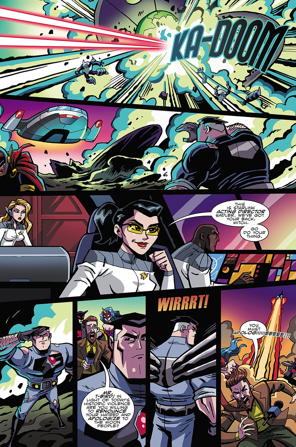 Thumbnail: DIGITAL: T-Bird and Throttle #4 (of 4)