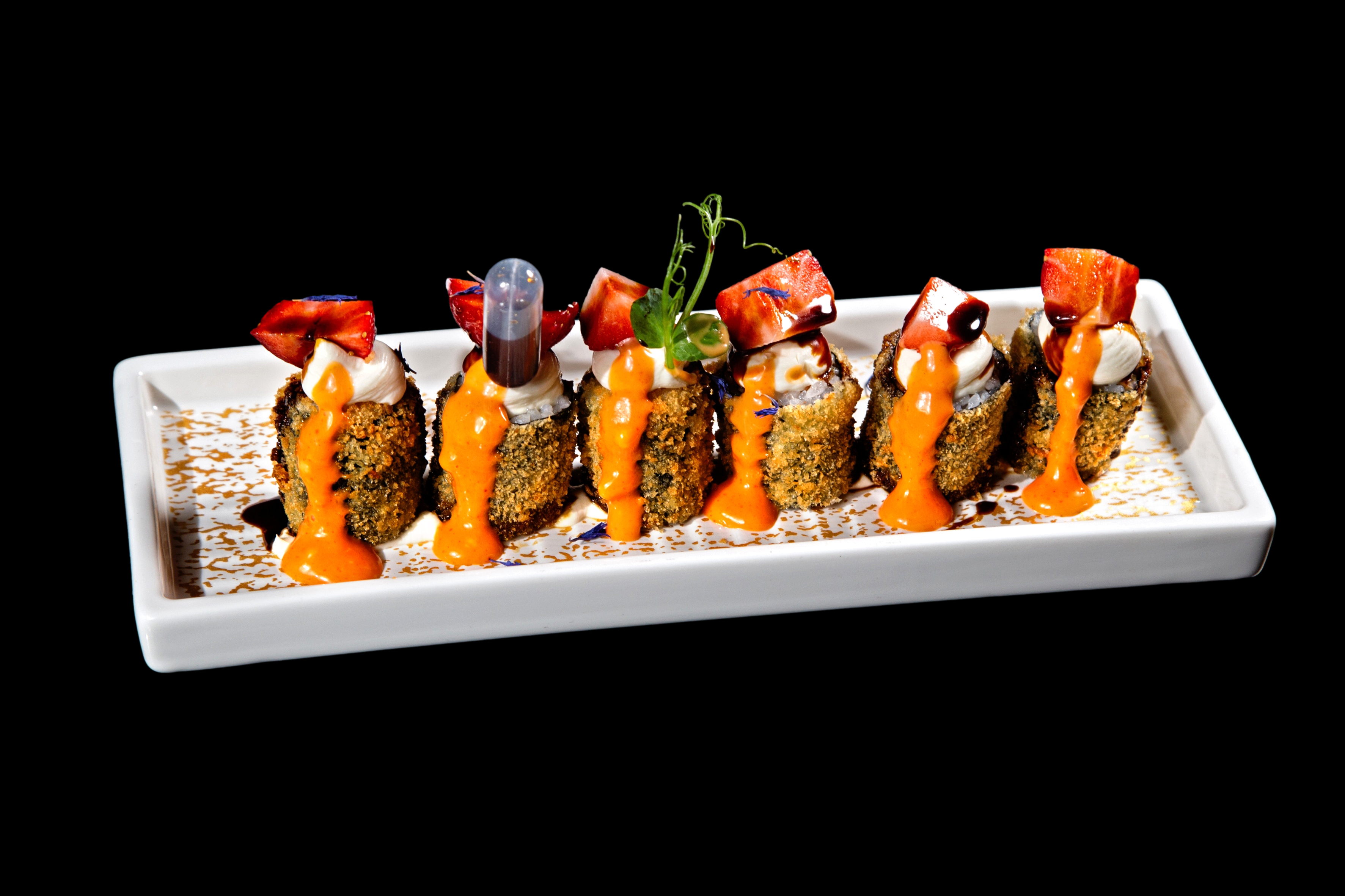 Arranged Food and Objects