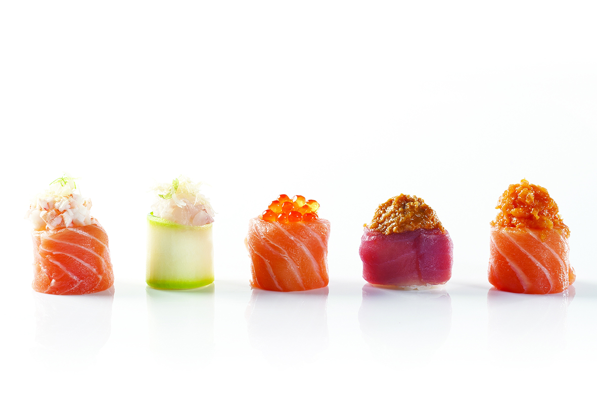 Arranged Food and Objects