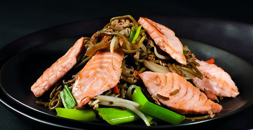 Arranged Food and Objects