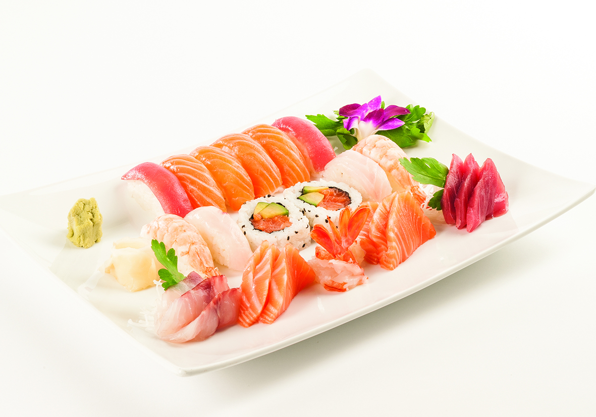 Arranged Food and Objects