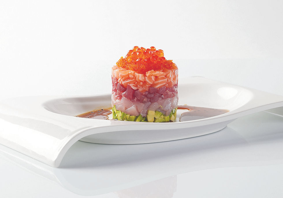 Arranged Food and Objects