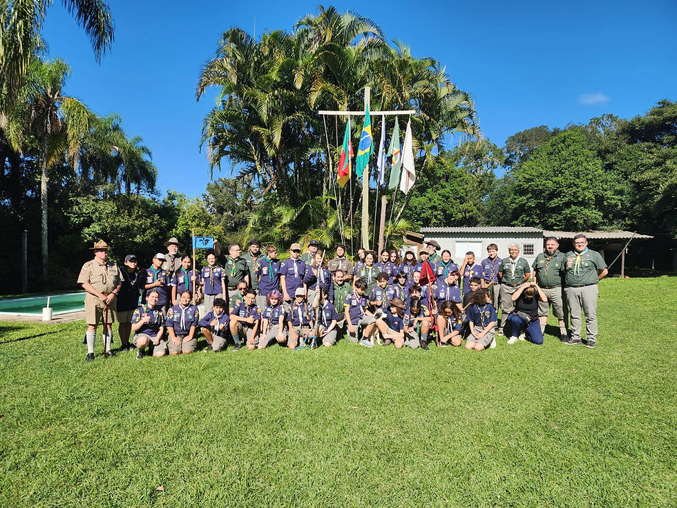 ADRE 2026 reúne escoteiros do 5º Distrito/RS em um final de semana de integração, aprendizado e espírito escoteiro
