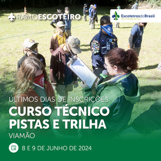 Últimos dias de inscrições para o Curso Técnico Pistas e Trilha