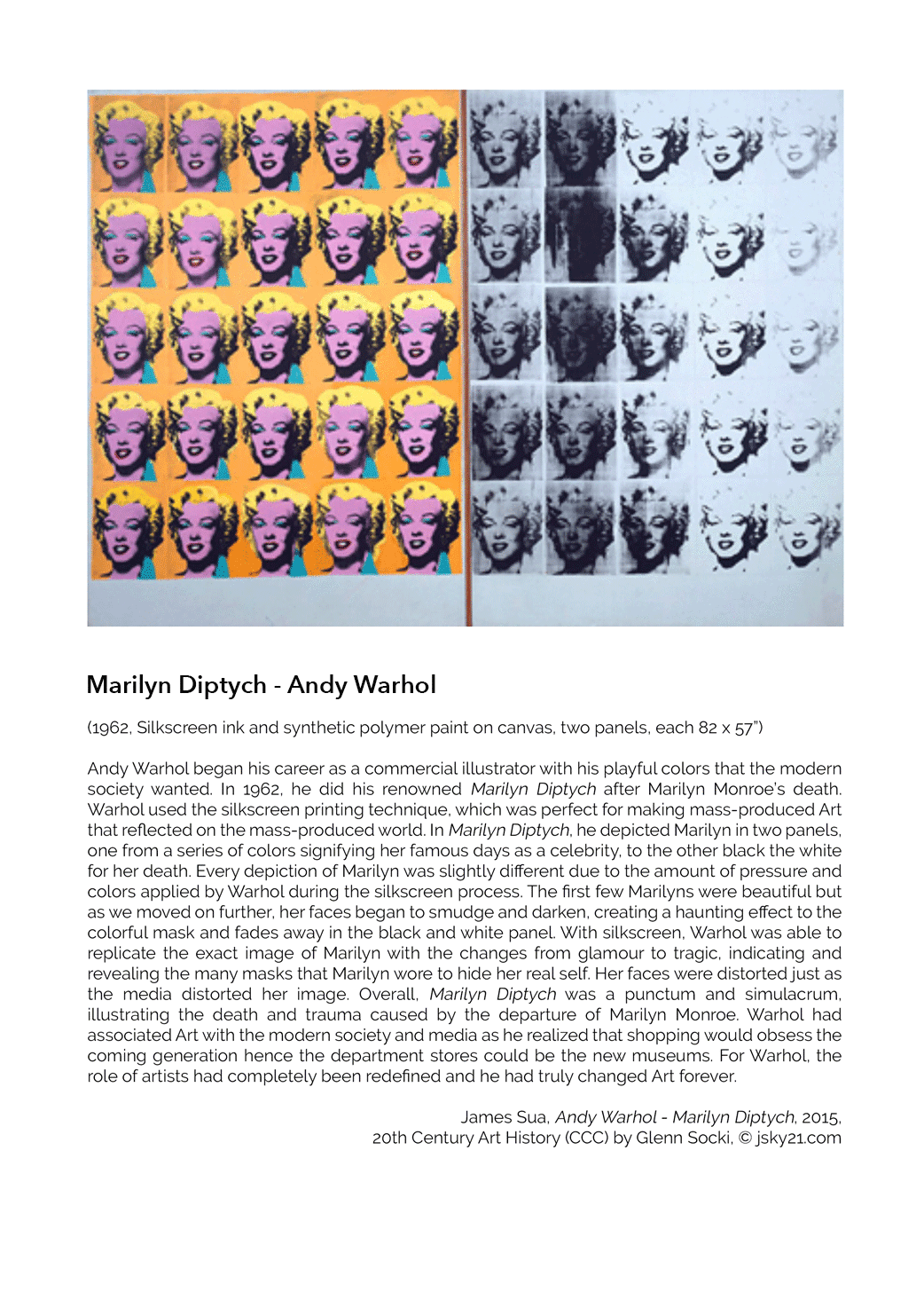 Marilyn Diptych