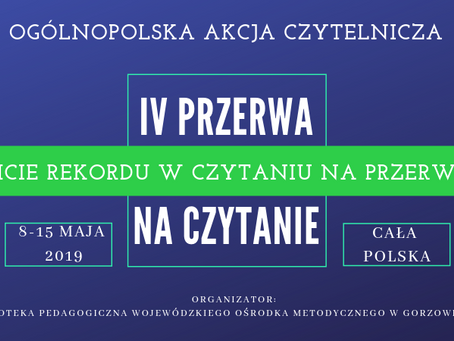 Przerwa na czytanie - bijemy rekord!