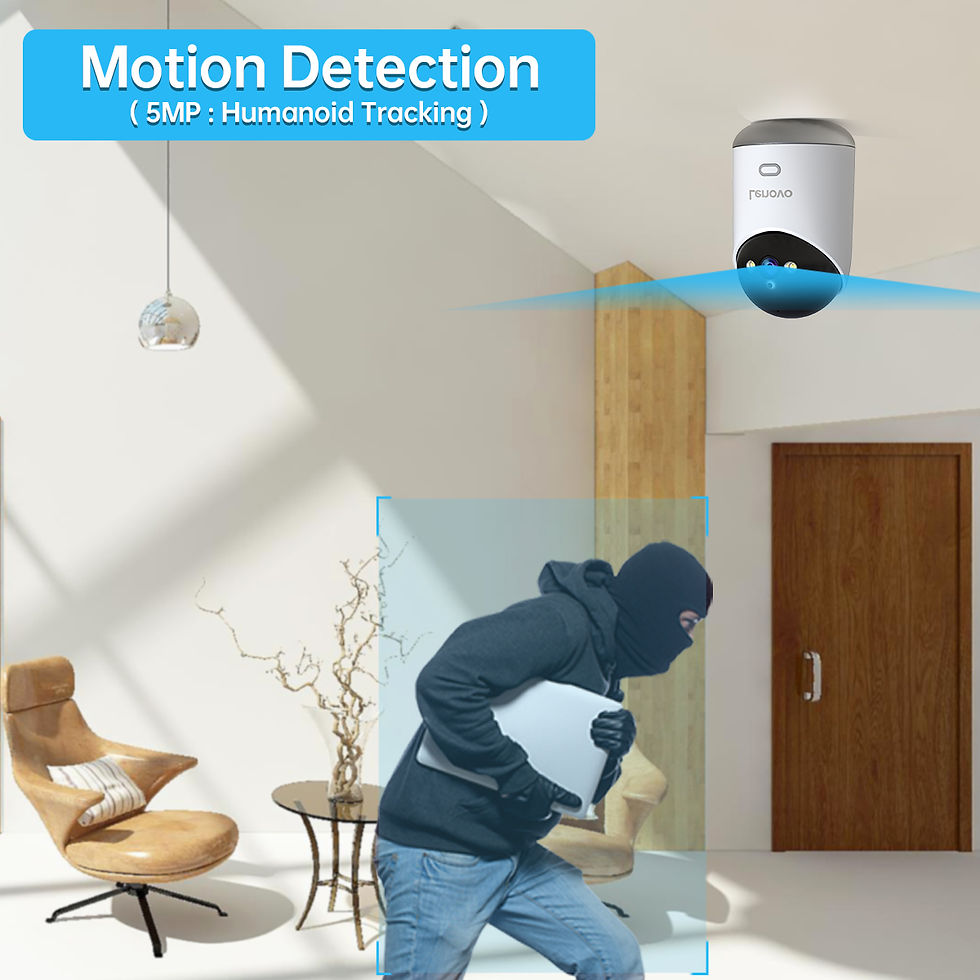 Thumbnail: Lenovo 5MP WiFi Camera Smart Home Indoor IP Camera Full Color Night Auto Trackin
