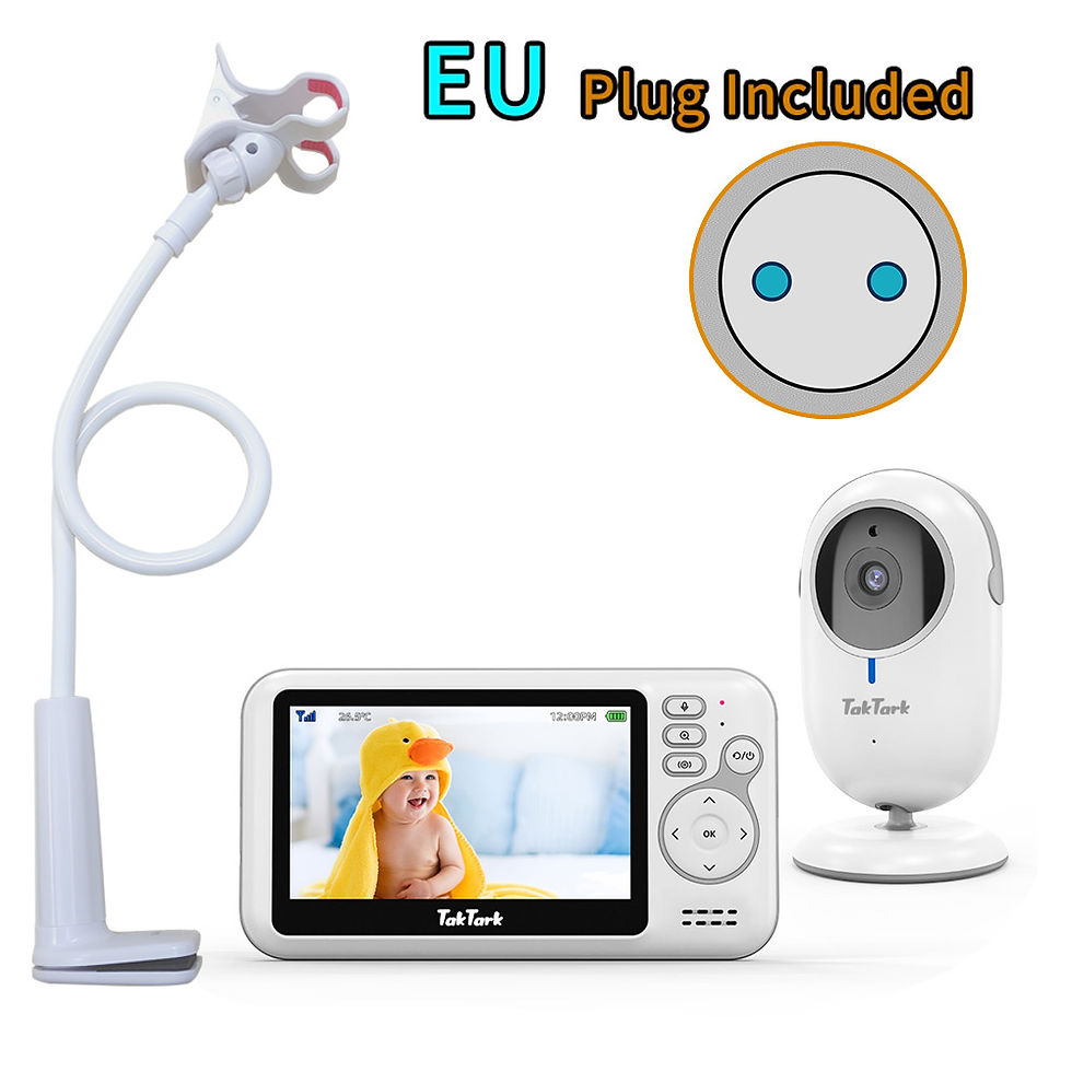 Thumbnail: 4.3 Inch Video Baby Monitor With Digital Zoom Surveillance Camera Auto Night Vis