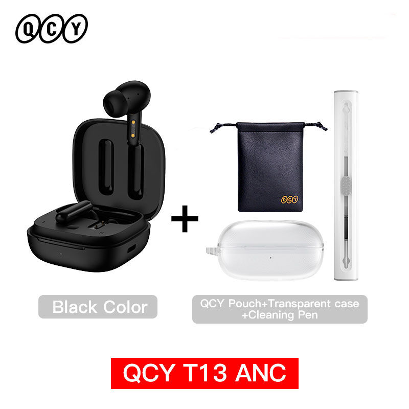 Thumbnail: QCY T13 ANC Wireless Earphones Bluetooth 5.3 TWS ANC Noise Cancellation Headphon
