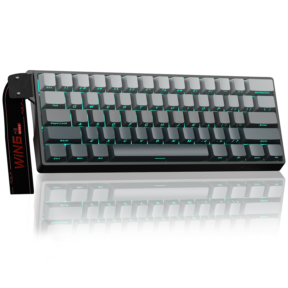 Thumbnail: AULA WIN60 Magnetic Switch Keyboard Rapid Trigger 8K Return RGB Hotswap 60% Cust