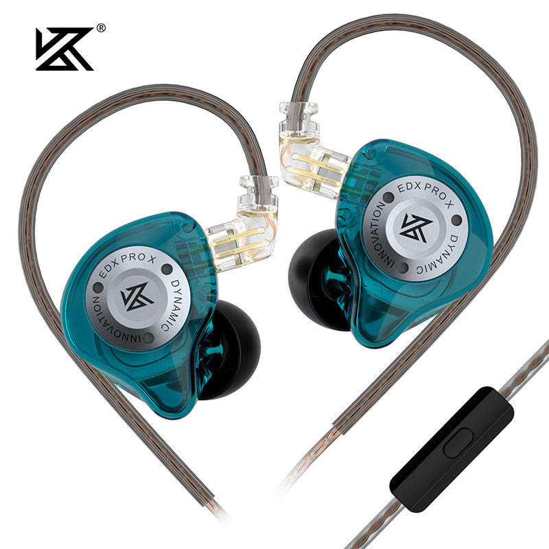 Thumbnail: KZ EDX PRO X Dynamic Drive Earphone HIFI Bass Earbud DJ Sport Music Cancelling H