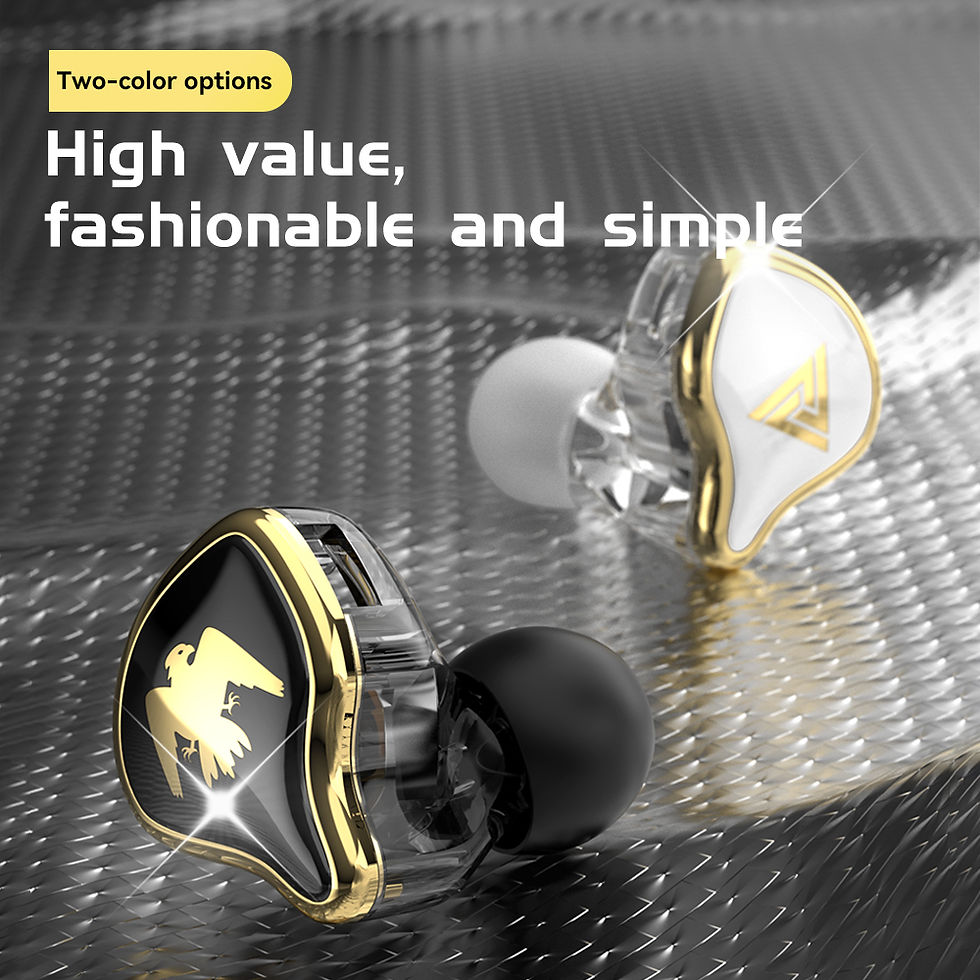 Thumbnail: Original QKZ AK6 ARES/DMX/AKX Earphones HIFI Heavy Bass In Ear Monitor Wired Hea