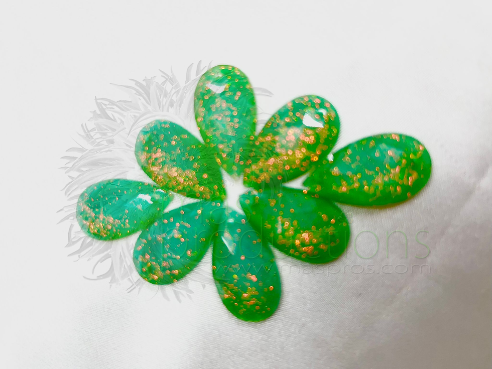 Stardust Leaf Rhinestone