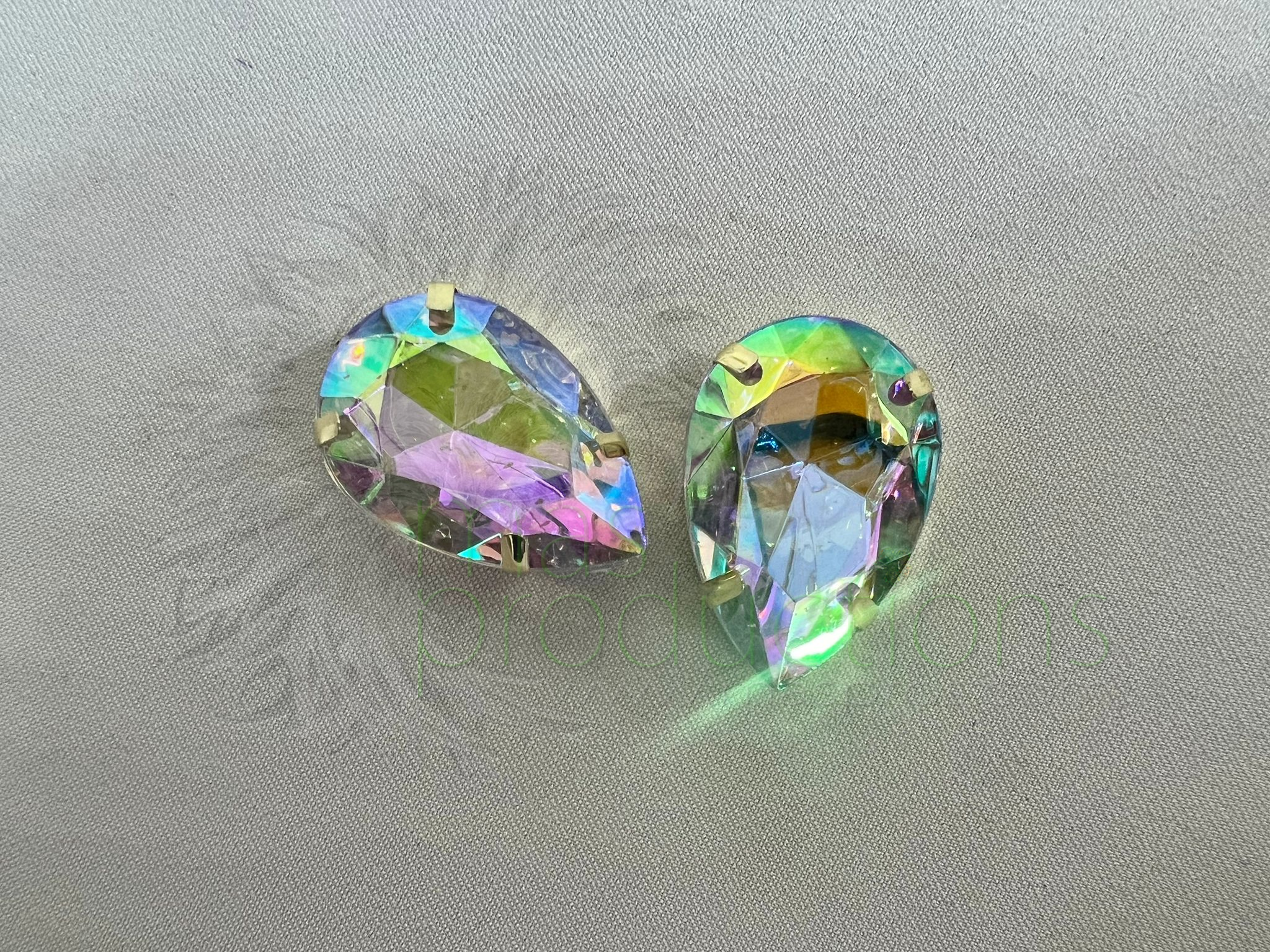 Prism Teardrop Rhinestone