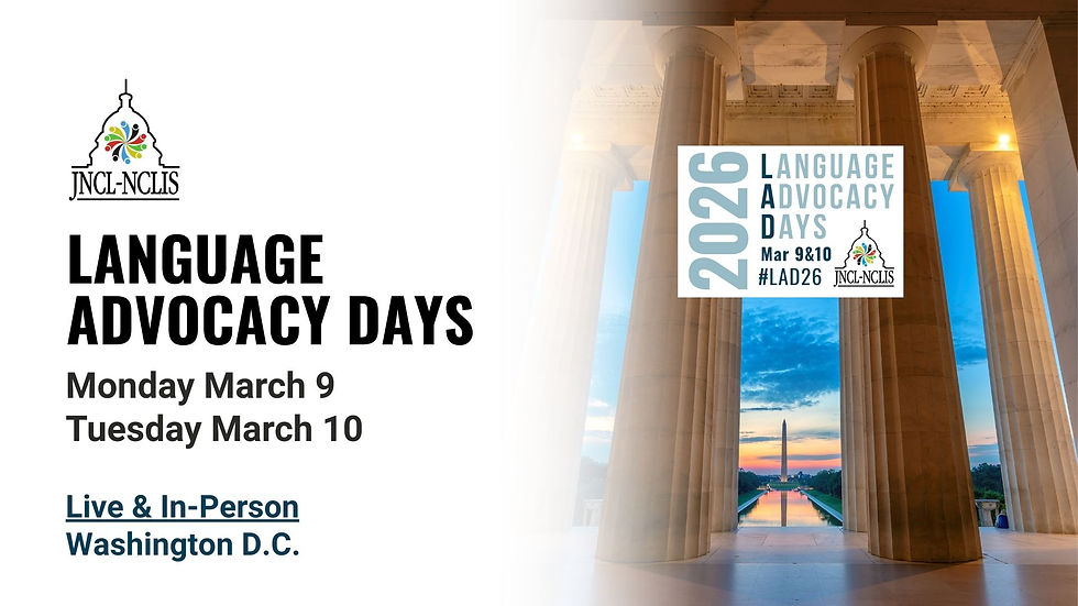Language Advocacy Days 2026