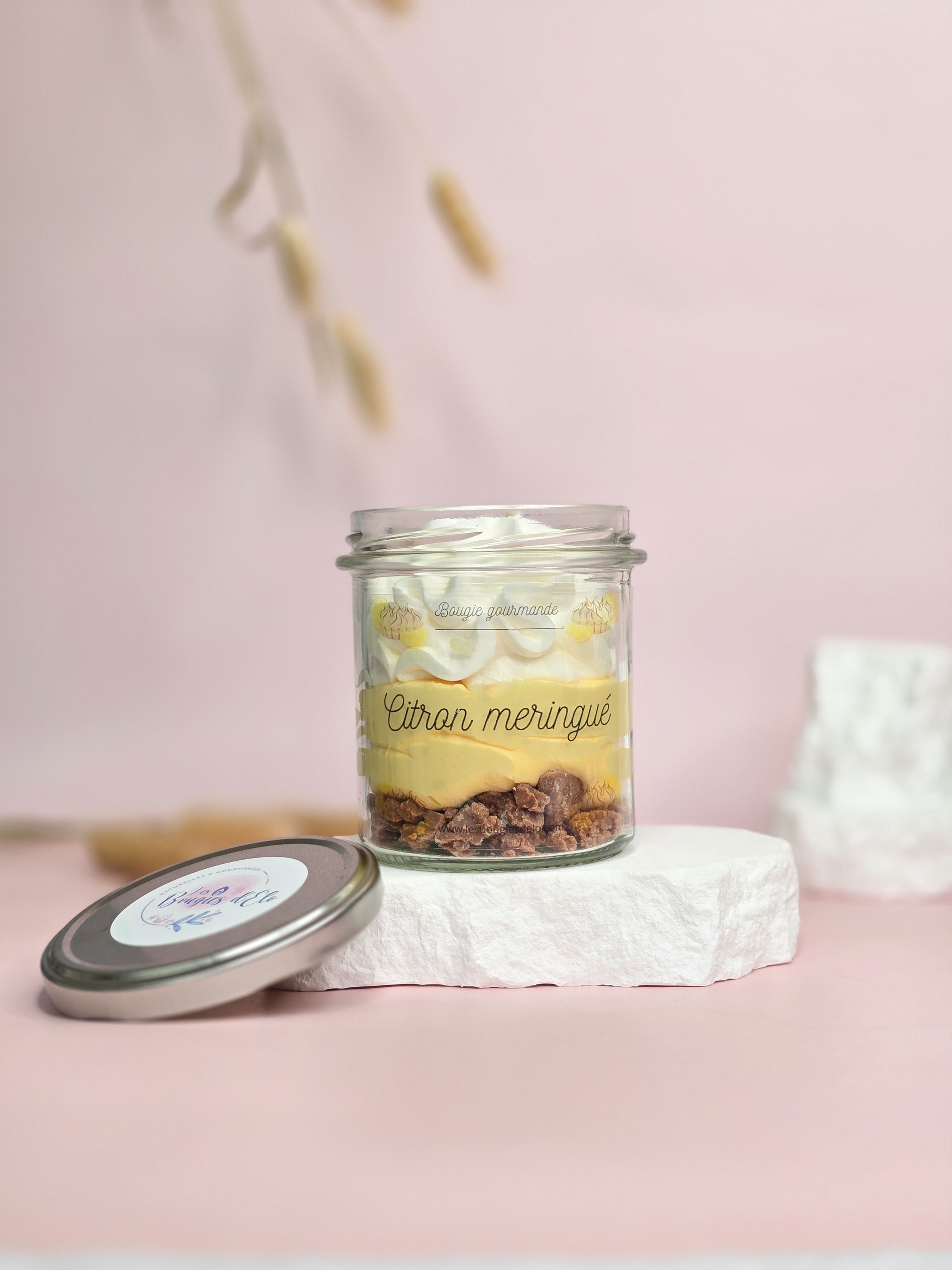 Bougie gourmande Citron meringué