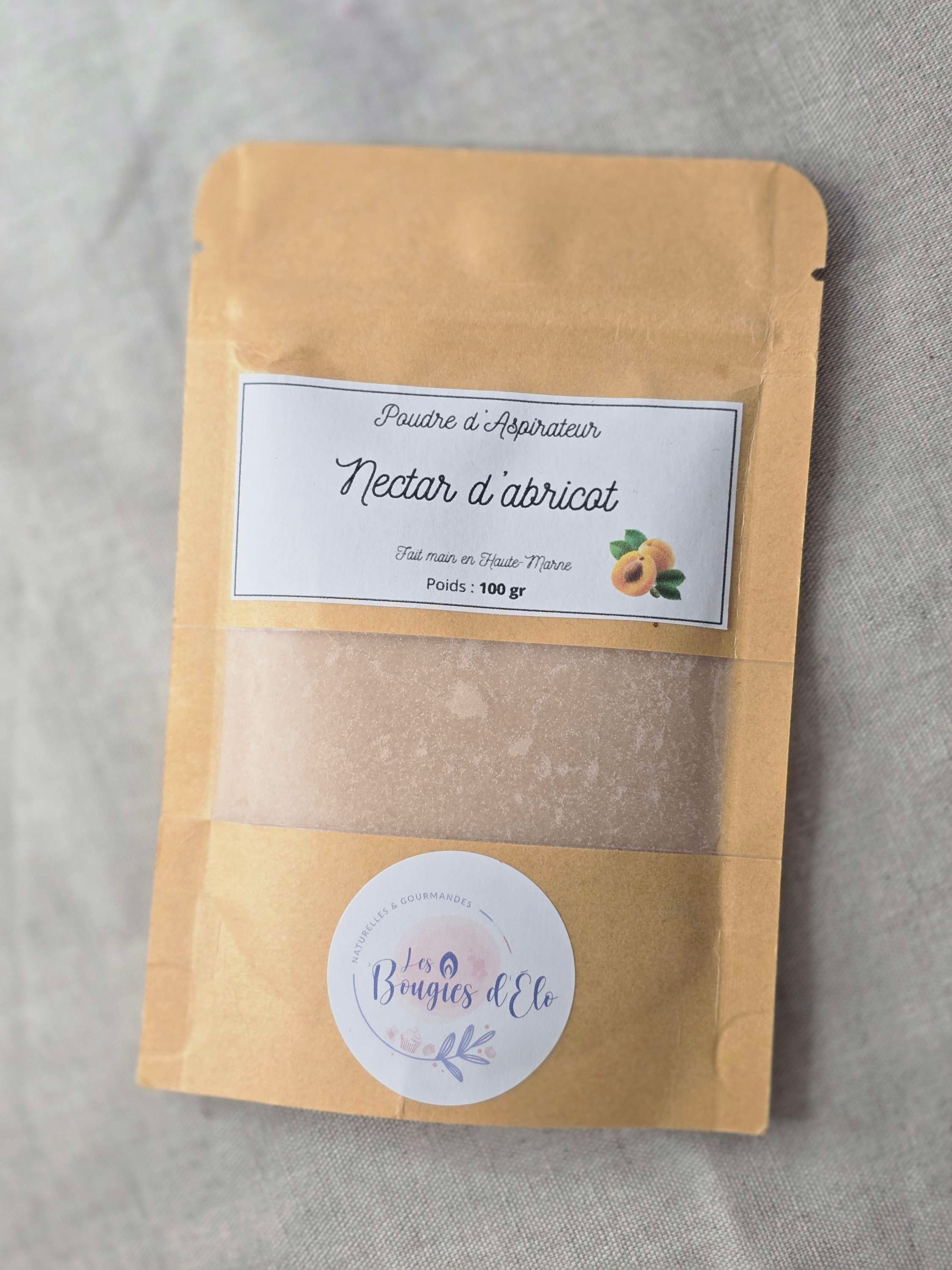 Poudre d'aspirateur Nectar d'abricot