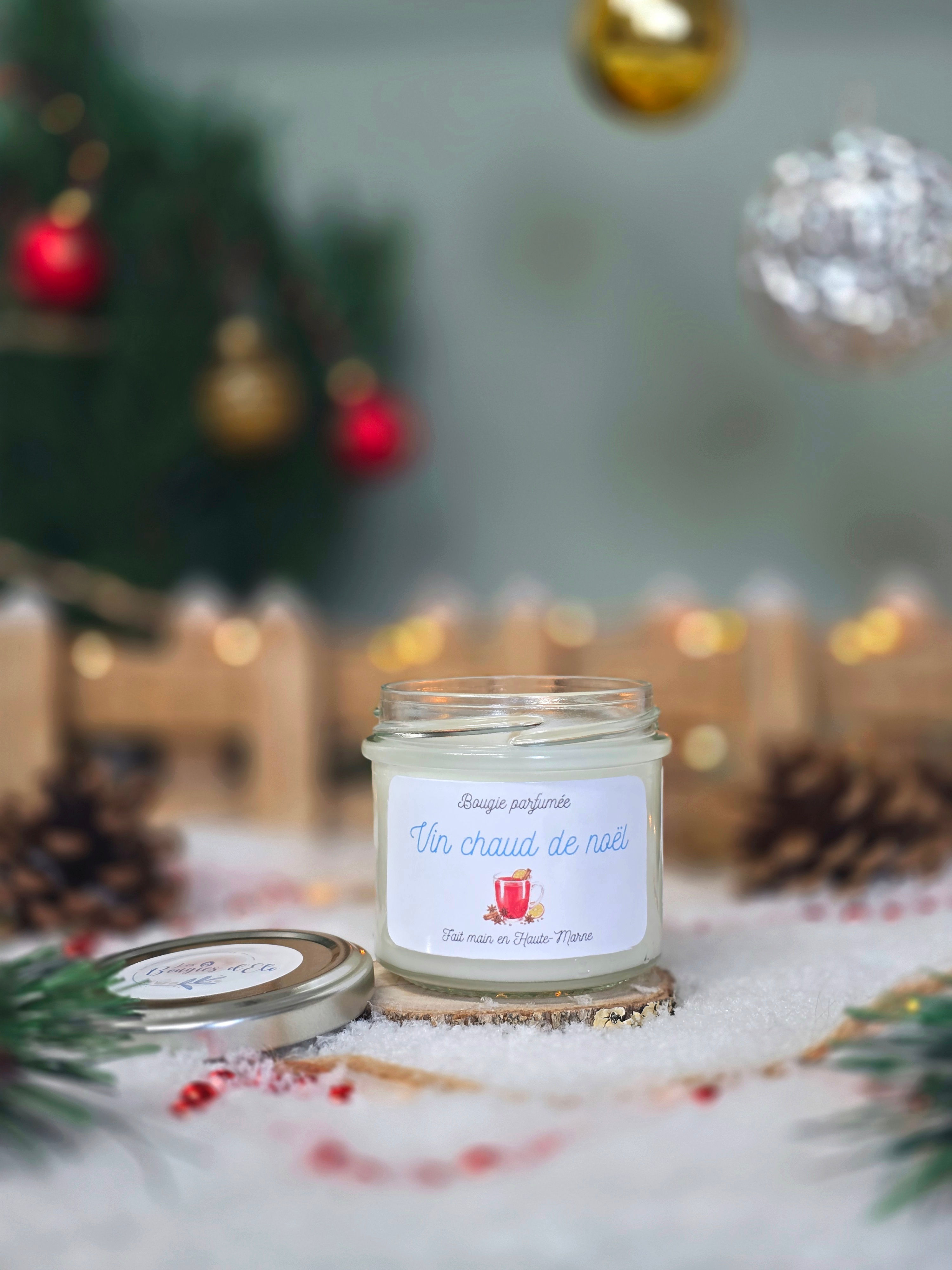 Bougie classique Vin chaud de noël