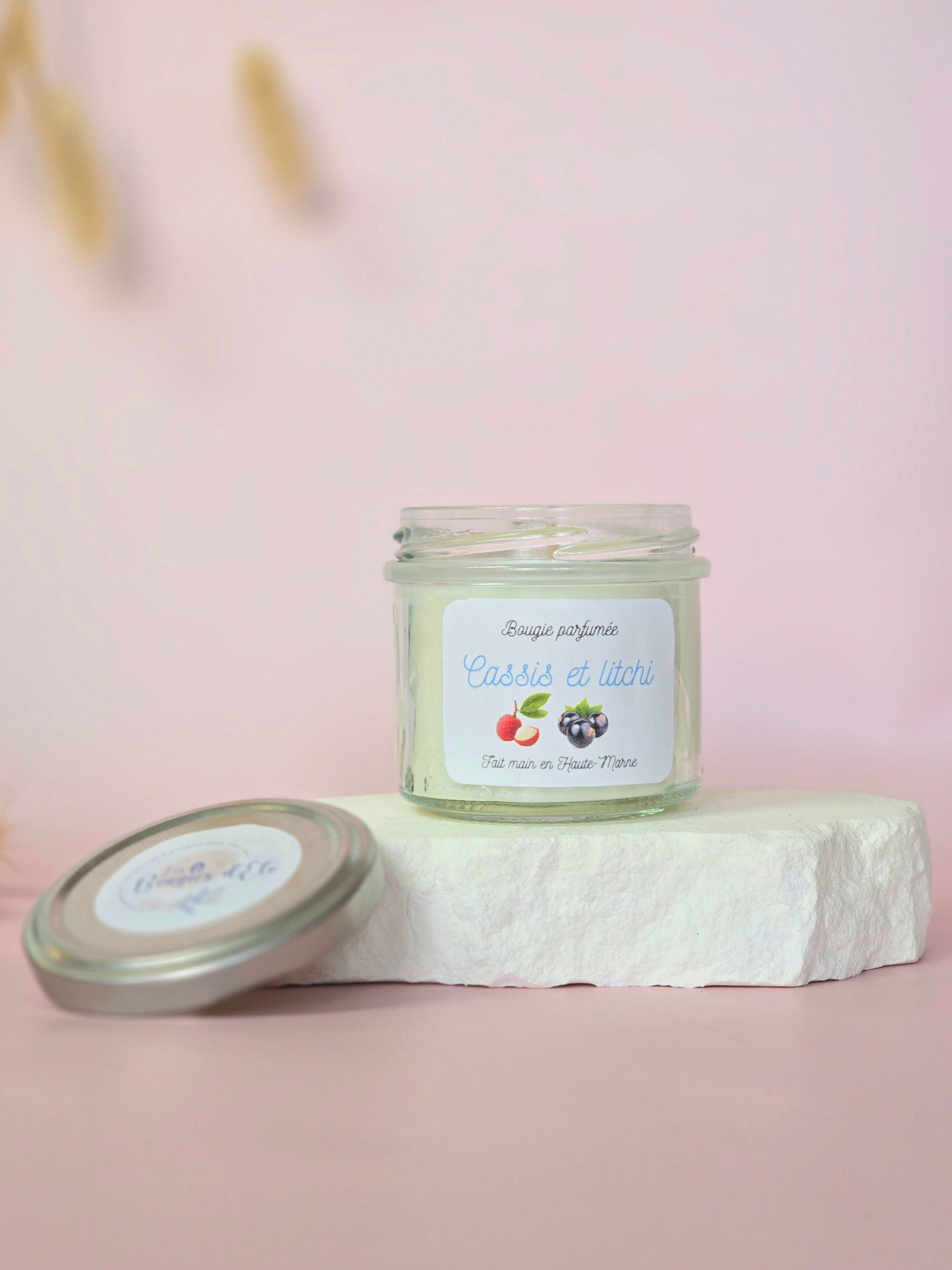 Bougie classique Cassis et Litchi
