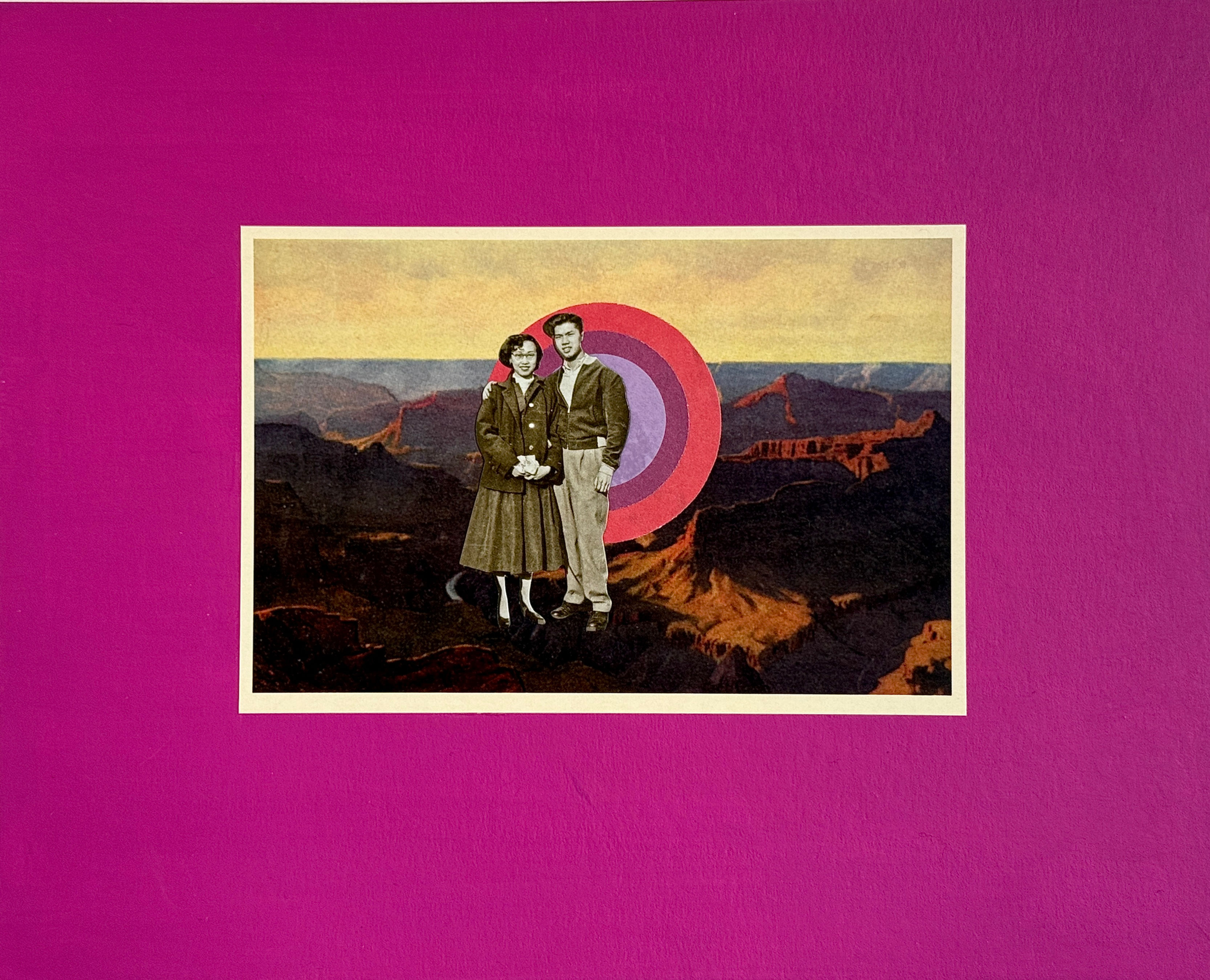 North Wall - handmade collage 8x10”