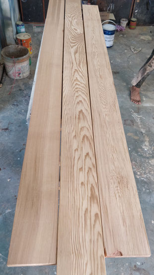 Softwood timber deck around Jacuzzi