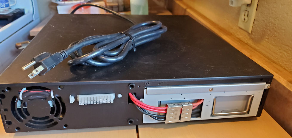 Thumbnail: PANAMAX MB1500 1500VA RACK MOUNT UPS BATTERY BACKUP.