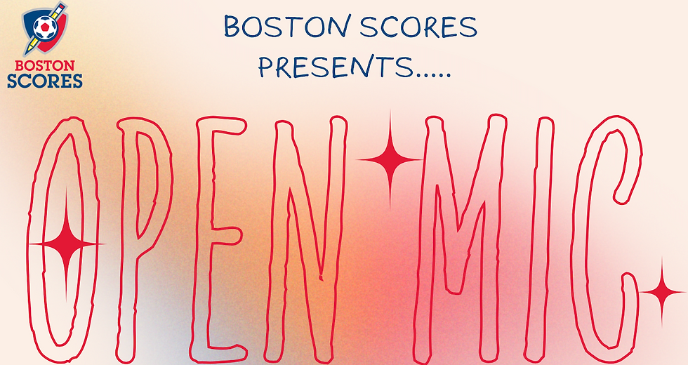 Boston Scores: Youth Open Mic