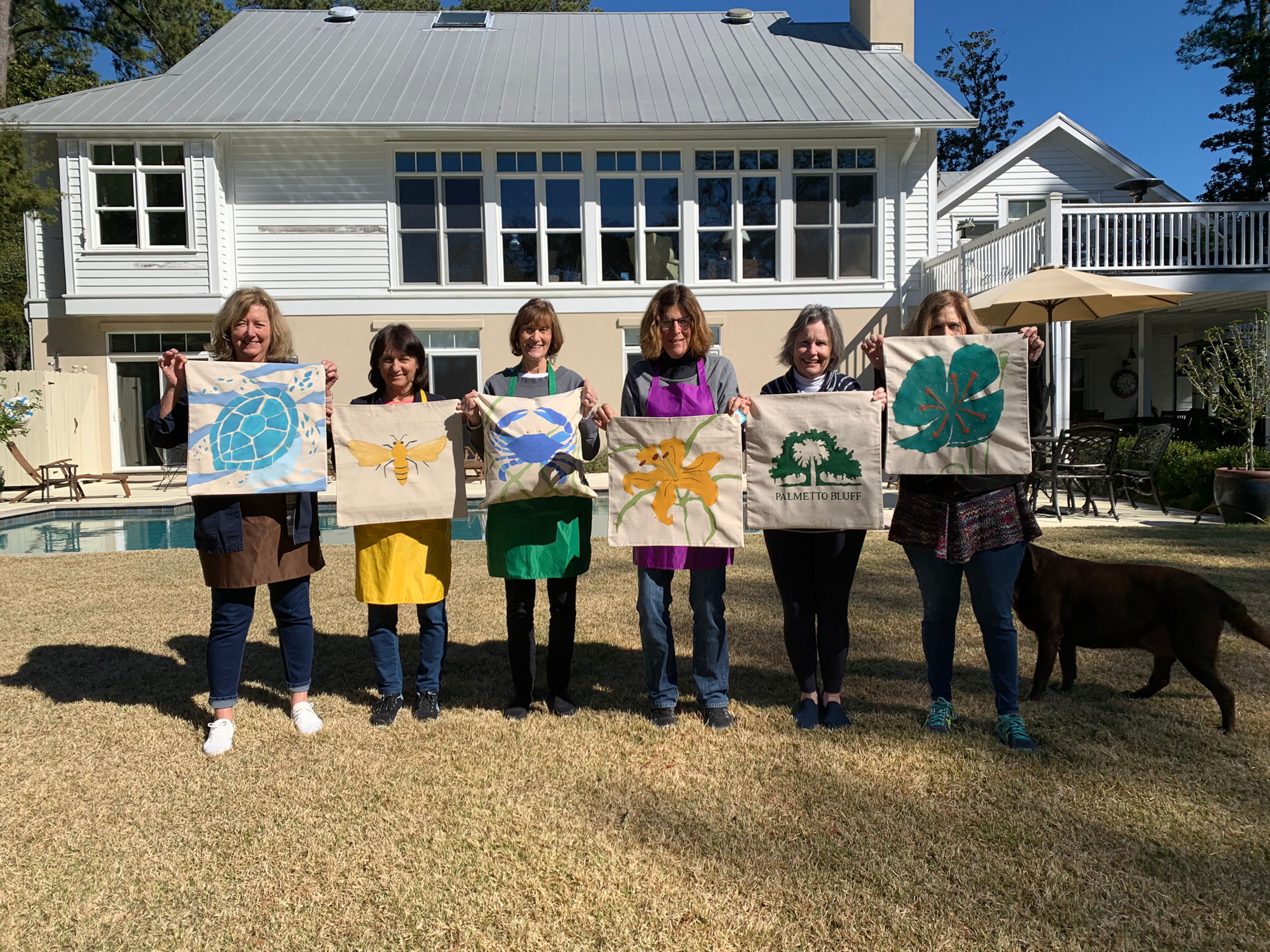 Classes Painting on Fabric