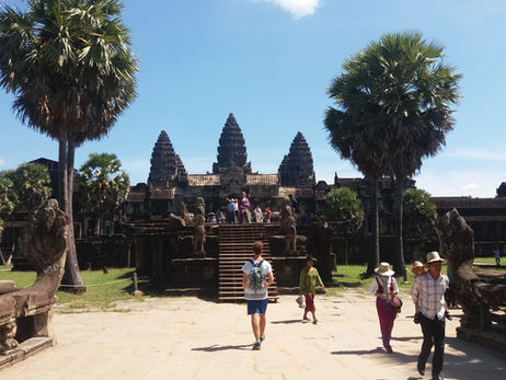 SUDESTE ASIÁTICO 13º Dia - Vislumbrando o amanhecer no Angkor Wat (16/11/2016)