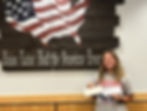 Scholarship recipient Auna Johnson 
