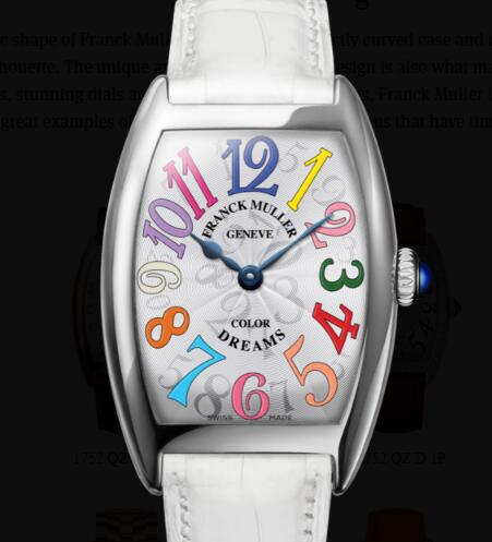 Franck Muller Cintrée Curvex Ladies Replica Watch for Sale Cheap Price 1752 QZ COL DRM D content media
