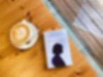 a book and coffee