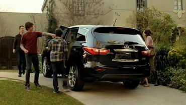 Happy Family Time In The Infiniti SUV