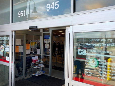 The Juxtaposition Between the DMV & Vaccine Distribution Site