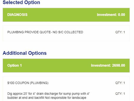 Providers Of Goods And Services, Please Itemized