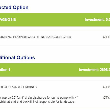 Providers Of Goods And Services, Please Itemized