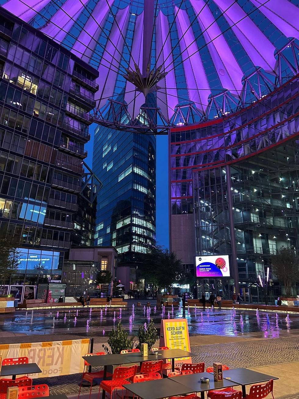 Shopping center near the Potsdamer Platz.