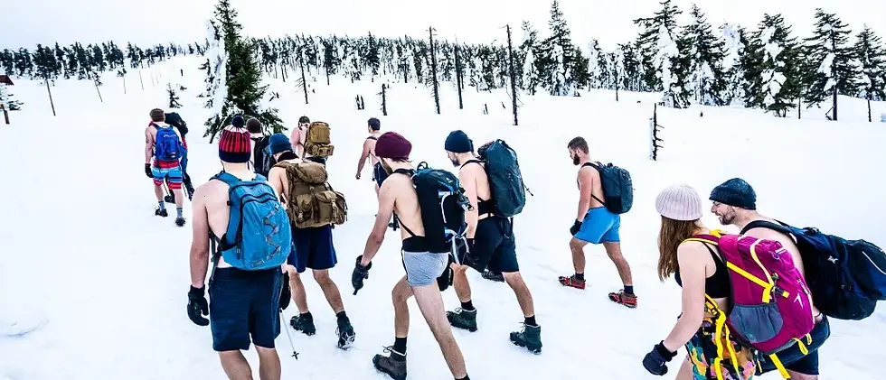 Wim Hof Method Winter Travel