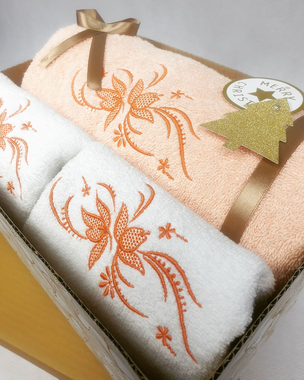 Thumbnail: Gift box - a gift set of towels