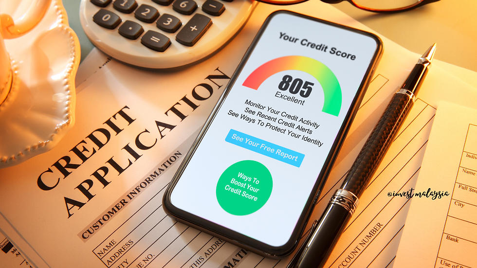 credit score, ctos, dsr, credit report